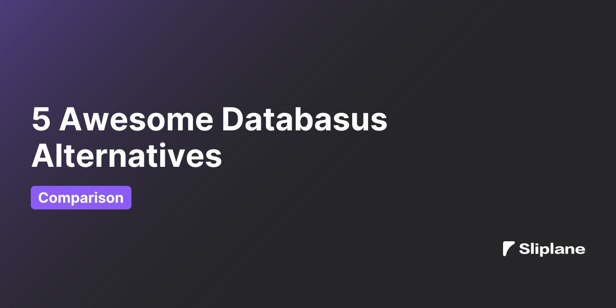 5 Awesome Databasus Alternatives