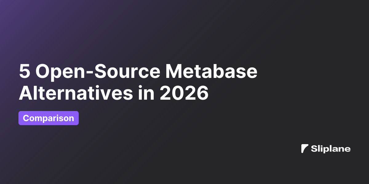 5 Open-Source Metabase Alternatives in 2026