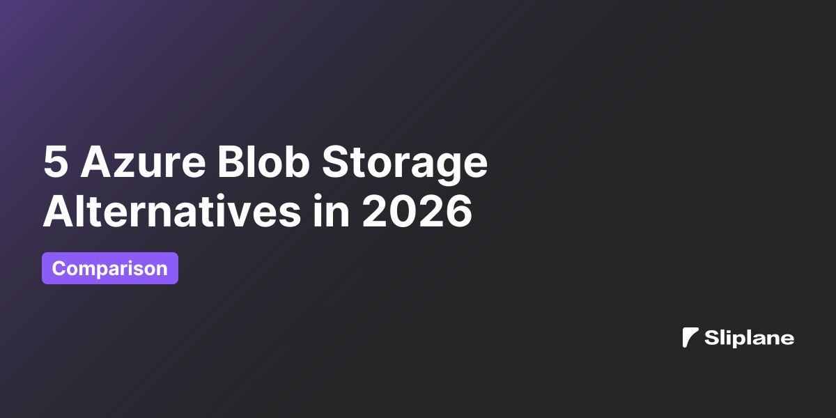 5 Azure Blob Storage Alternatives in 2026