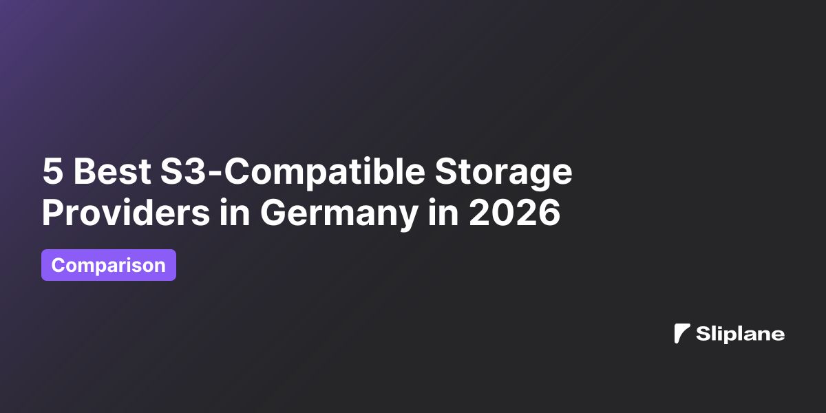 5 Best S3-Compatible Storage Providers in Germany in 2026