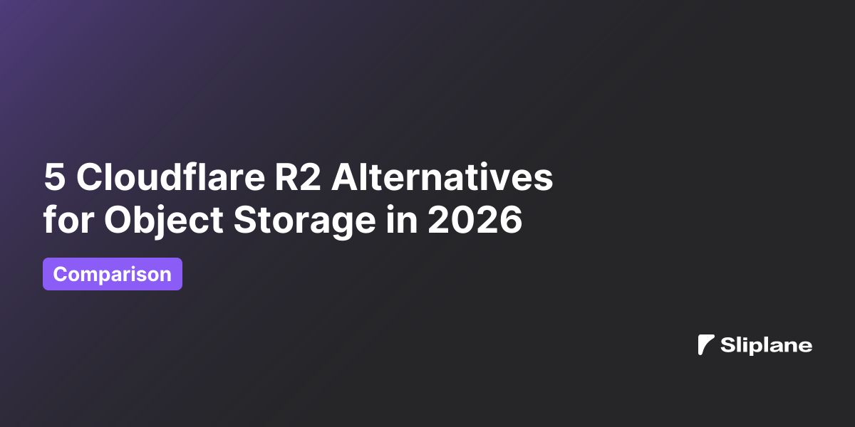 5 Cloudflare R2 Alternatives for Object Storage in 2026