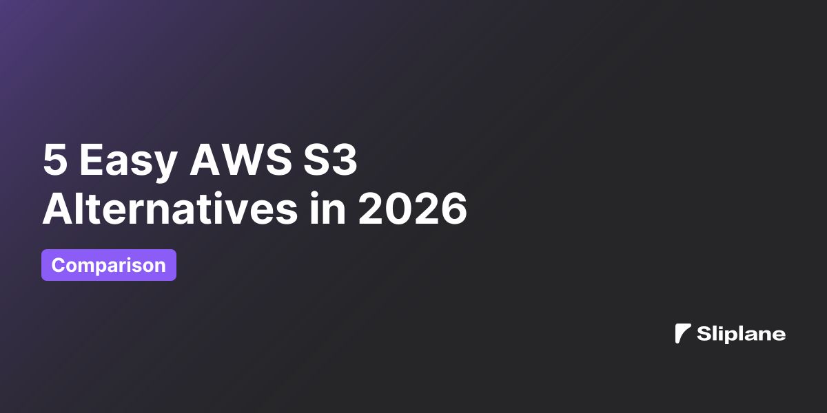 5 Easy AWS S3 Alternatives in 2026