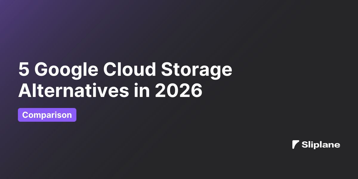 5 Google Cloud Storage Alternatives in 2026