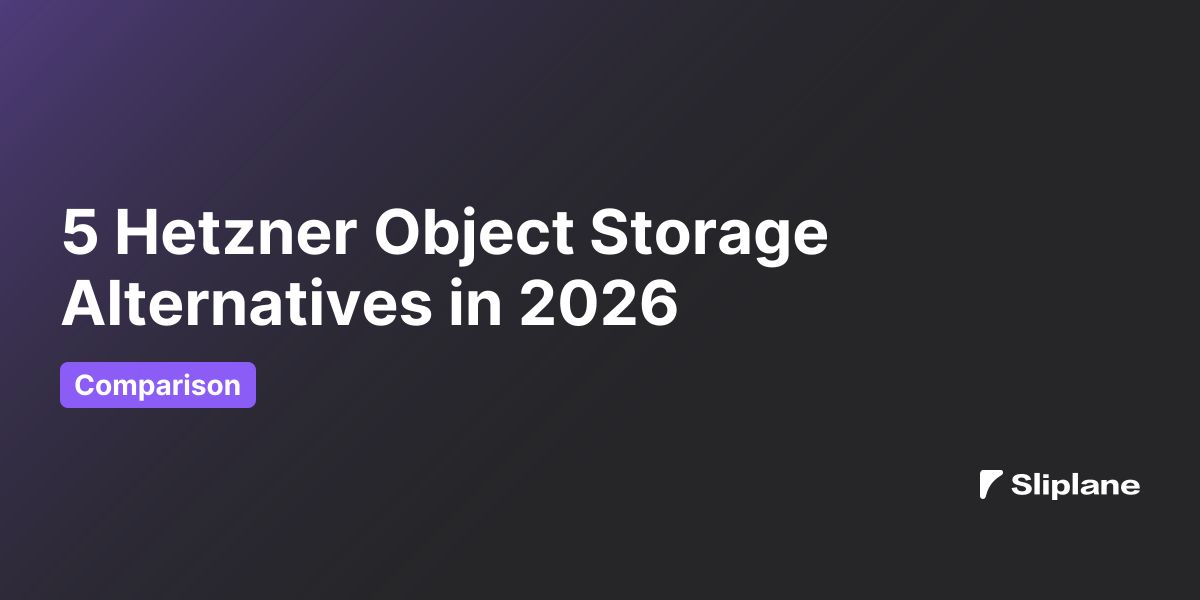 5 Hetzner Object Storage Alternatives in 2026