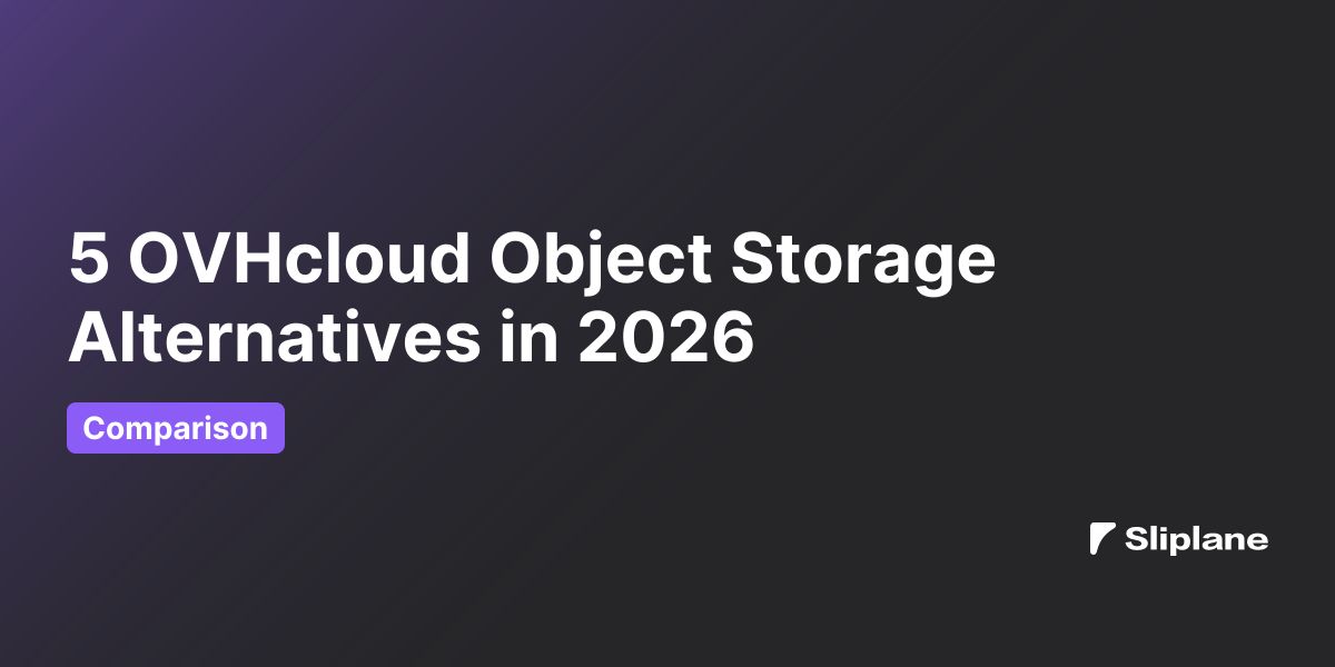 5 OVHcloud Object Storage Alternatives in 2026