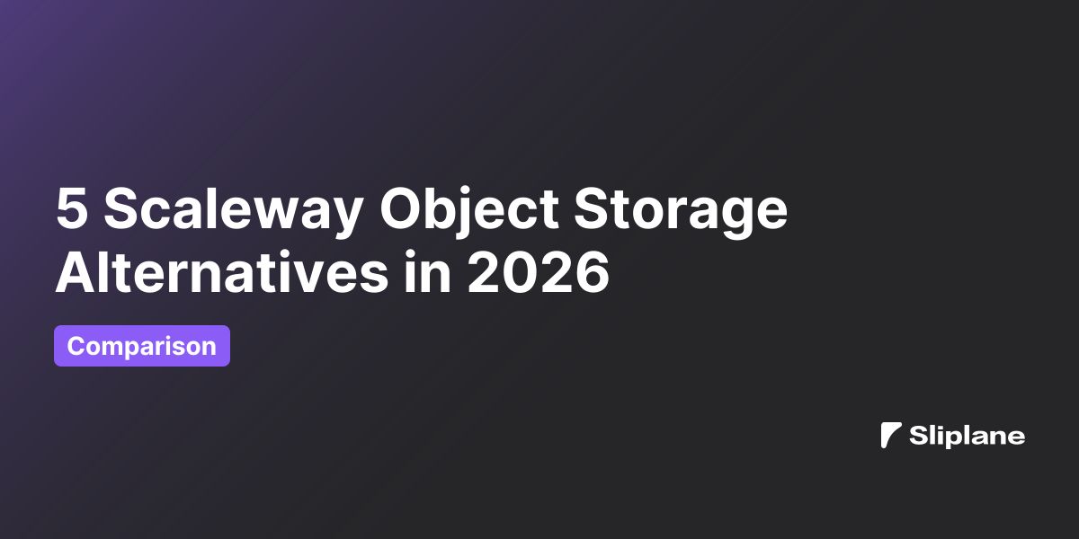 5 Scaleway Object Storage Alternatives in 2026
