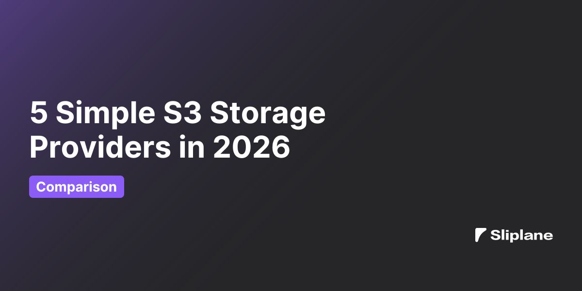 5 Simple S3 Storage Providers in 2026