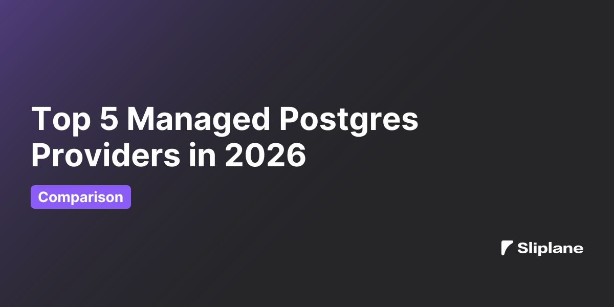 Top 5 Managed Postgres Providers in 2026