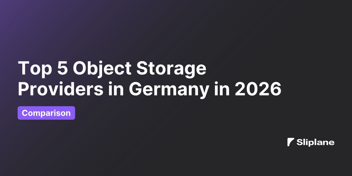 Top 5 Object Storage Providers in Germany in 2026