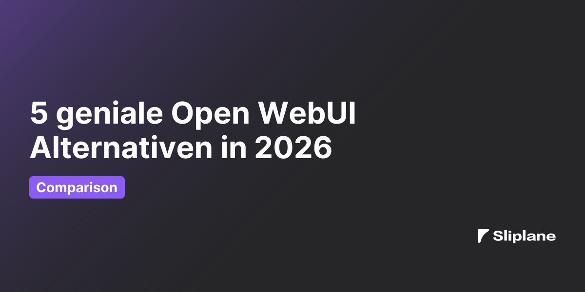 5 geniale Open WebUI Alternativen in 2026