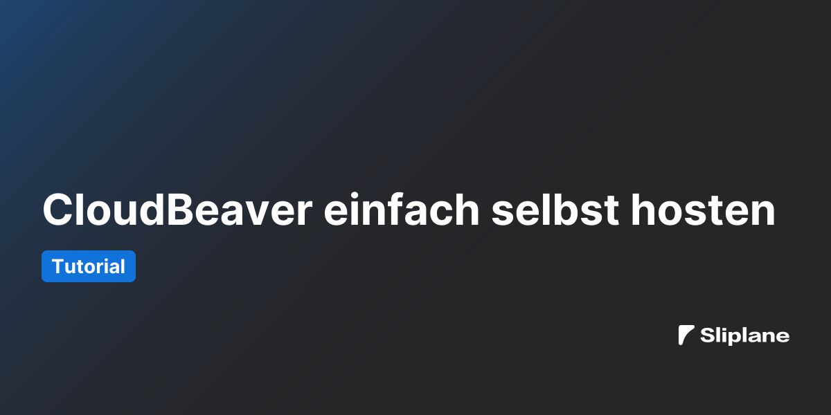 CloudBeaver einfach selbst hosten
