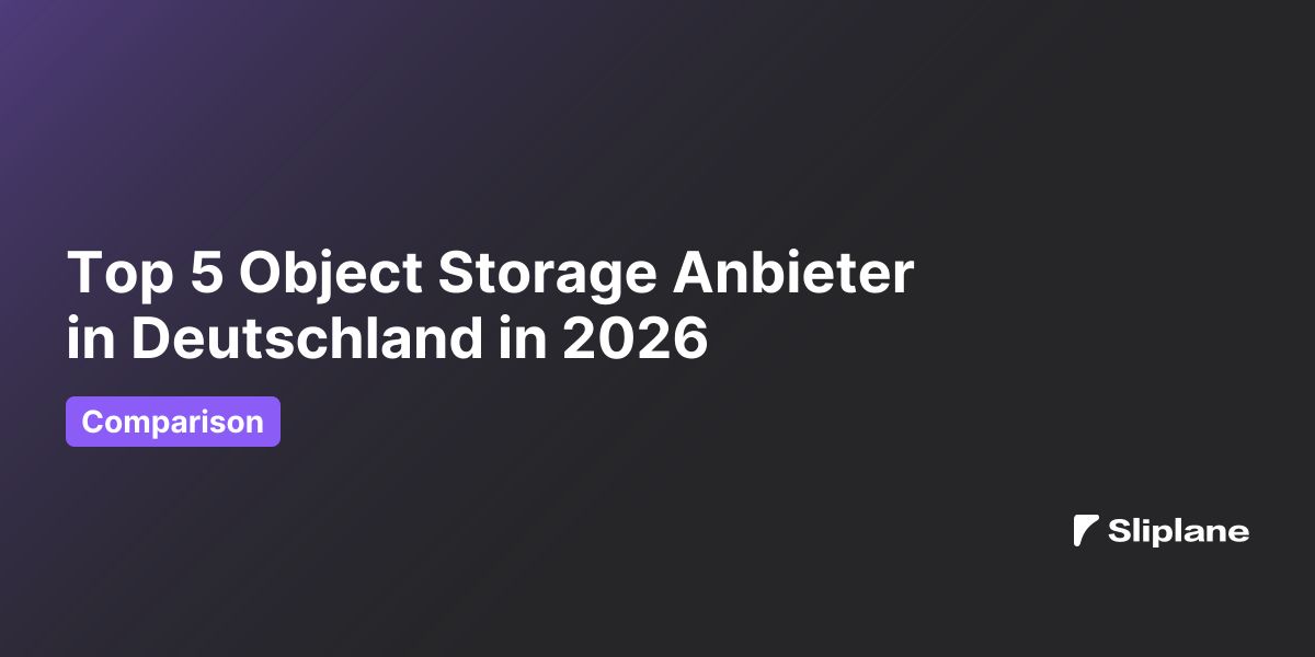 Top 5 Object Storage Anbieter in Deutschland in 2026