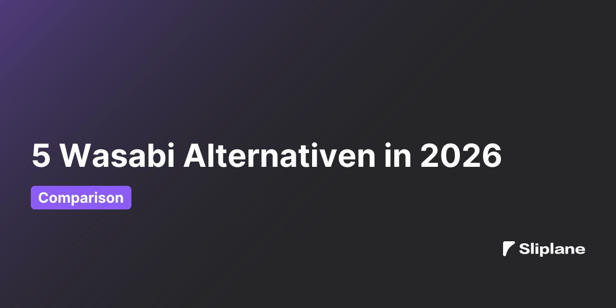 5 Wasabi Alternativen in 2026