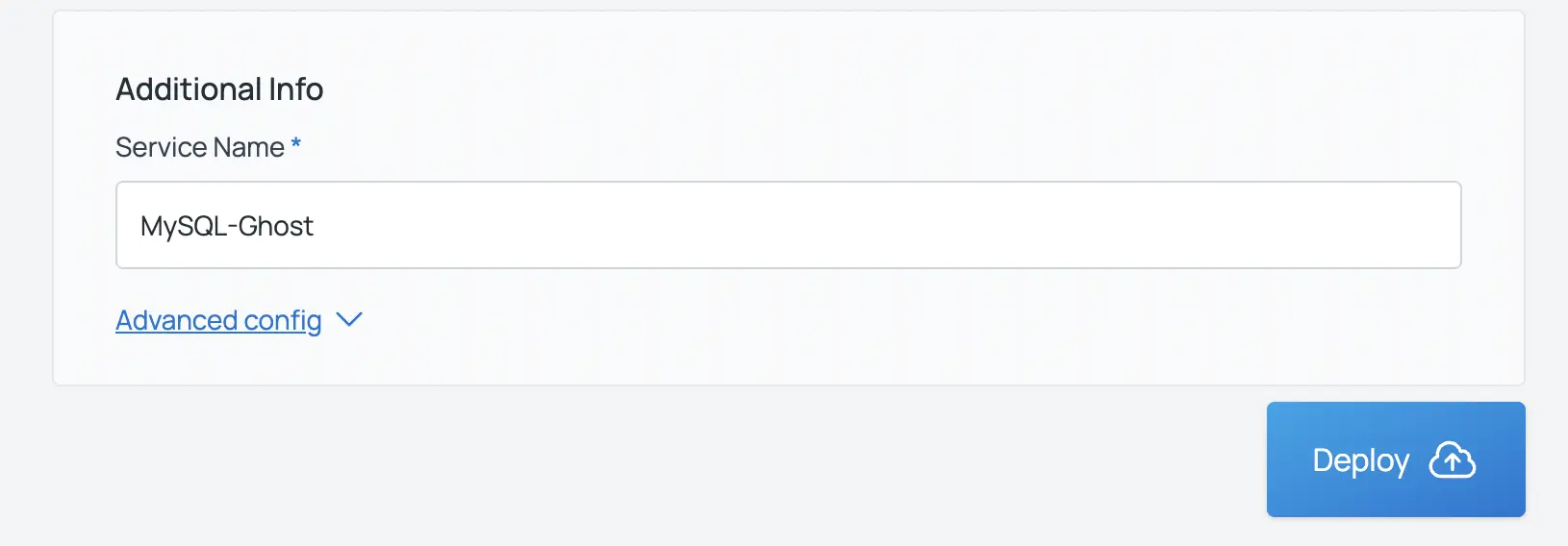 Database Deploy Status