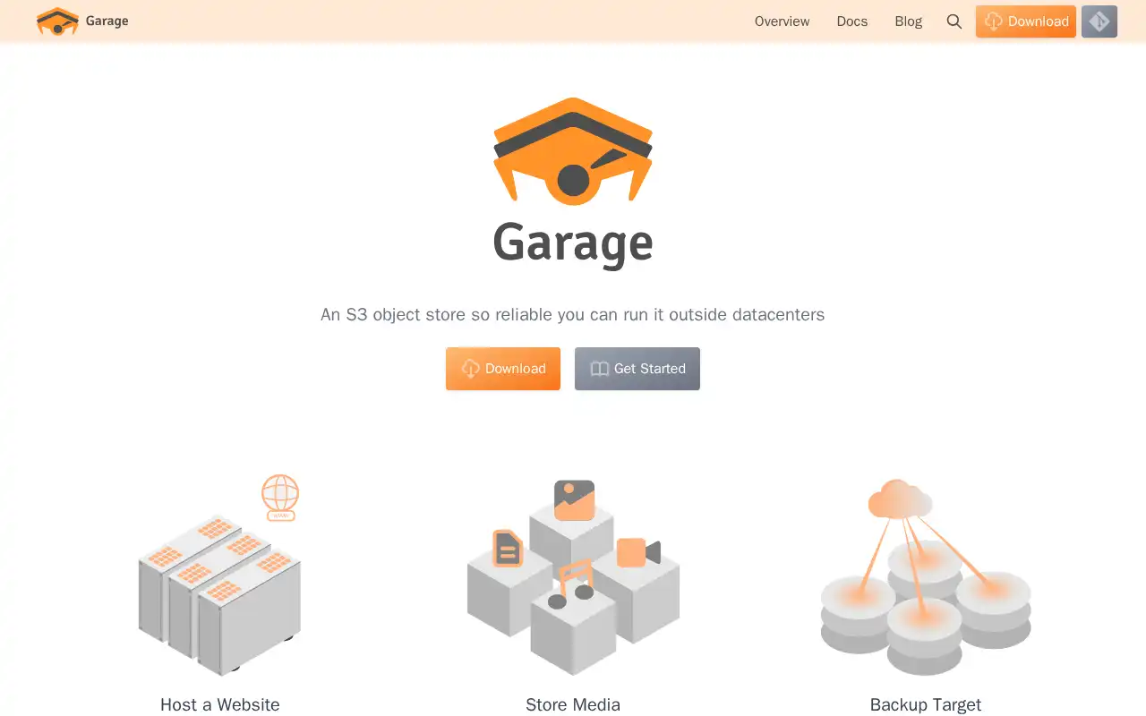 Garage Landing Page