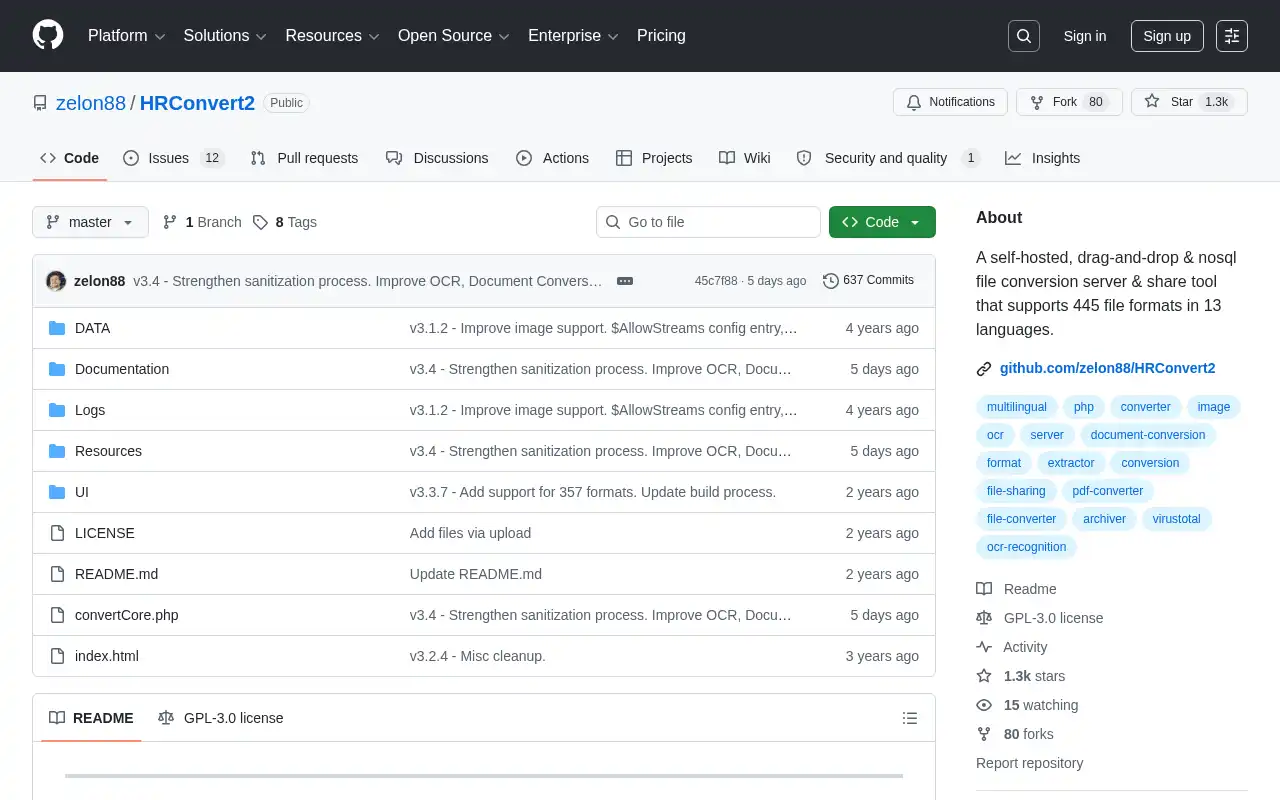 HRConvert2 Landing Page